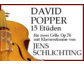 Uraufführung: David Popper, 15 Etüden für 2 Celli Op. 76 mit neuer Klavierstimme von Jens Schlichting