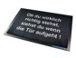 Neues Produkt beim Onlineshop  Geschenkbox.de – die Fußmatte mit Witz.