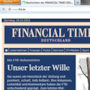 Trauriges Zeitungssterben Nachruf auf die Financial Times Deutschland
